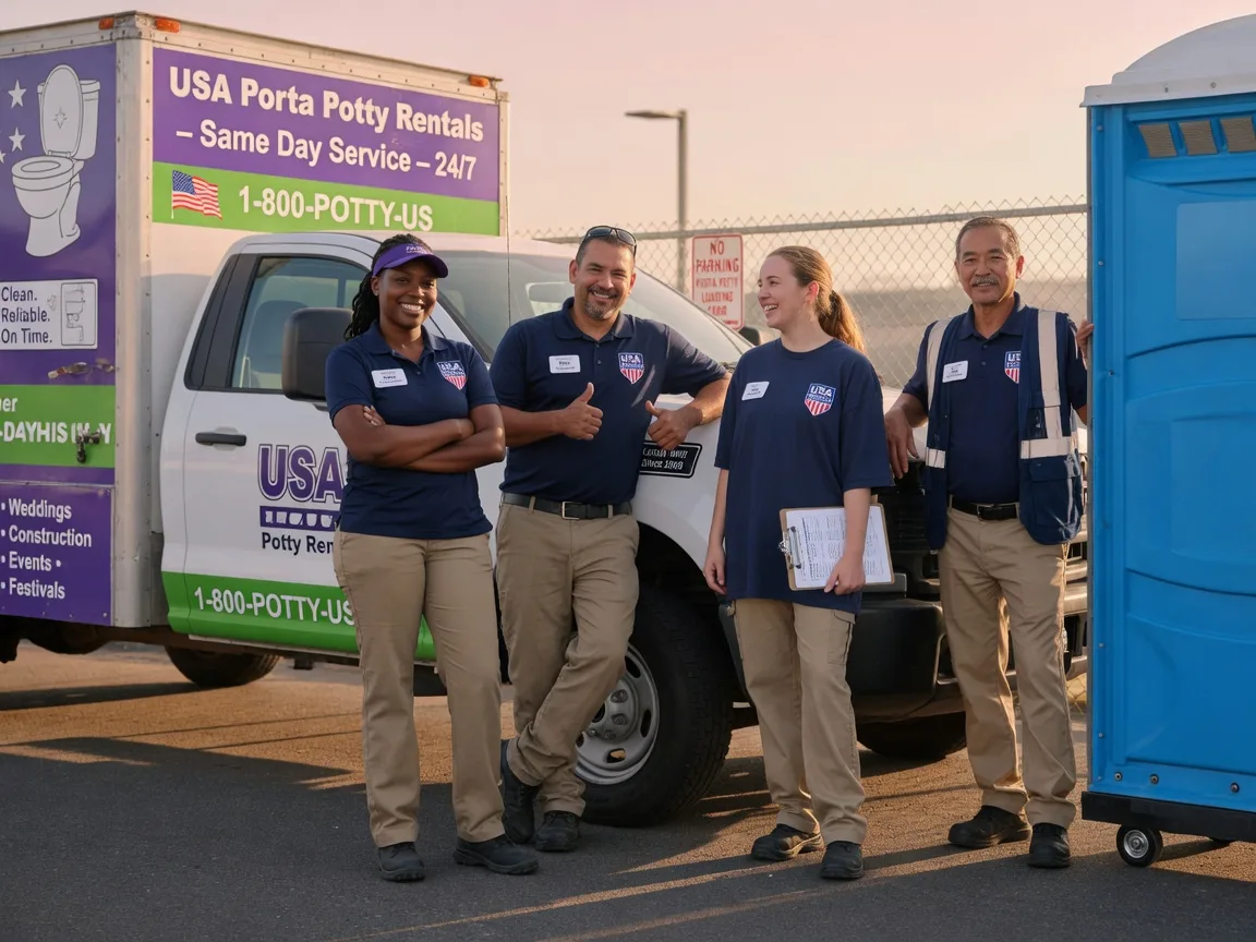 Porta Potty Rental company in Knoxville, TN