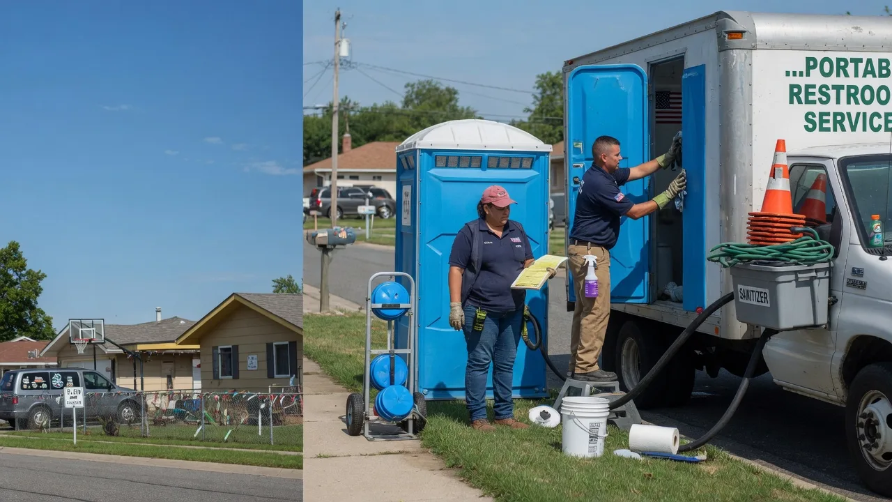 Portable Toilet Rental in Knoxville, TN near me